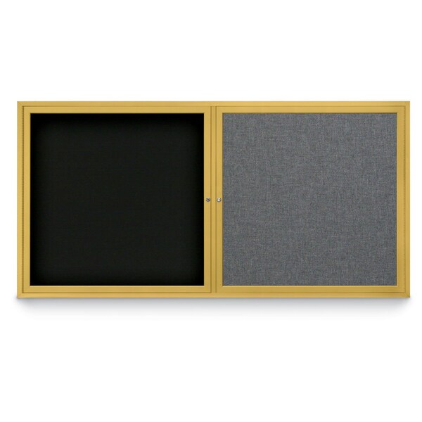 Corkboard, Buff/Bronze, 48"x36"